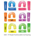Translucent Colored Tall Coil Spring, 4"